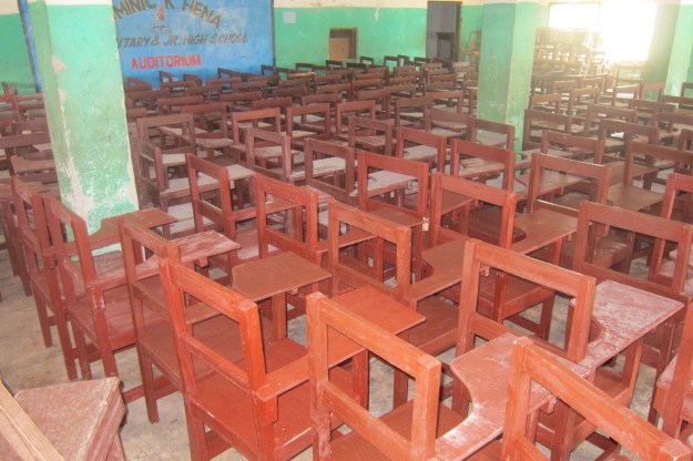 New chairs Dominic school