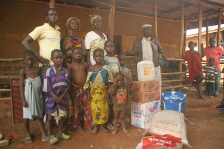 A family of 21 in Kamara Quarter, Samodu lost bread winner to ebola