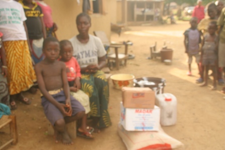 Farta Fofana, a survival in Wormanon got paralyzed while ungoing treatment for ebola