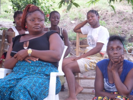 Administrative Commissioner of Mboo Statutory District Rebecca Hills and family being placed under a 21 days period of observation after losing relative to ebola