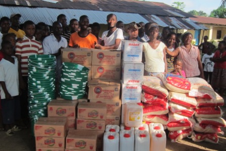 Ebola victims in Sugar Hill receive donation