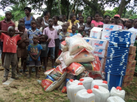 Ebola victims in Wenneh's Town 