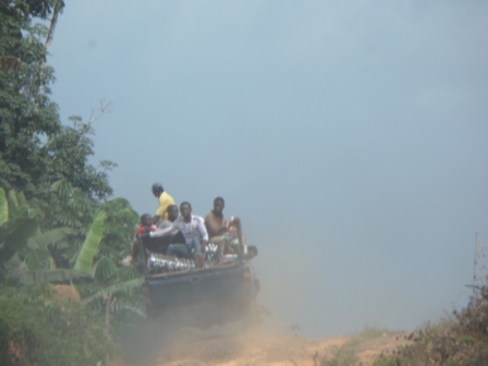 Heading to Worhn with relief items
