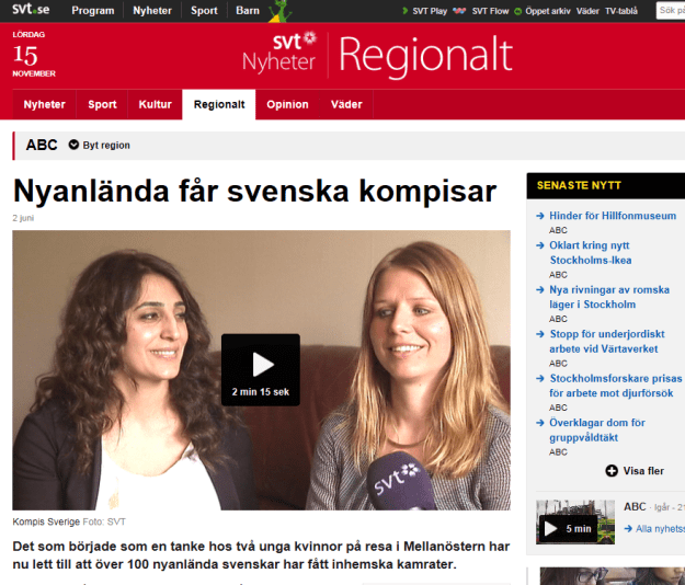 Liisa och nya kompis