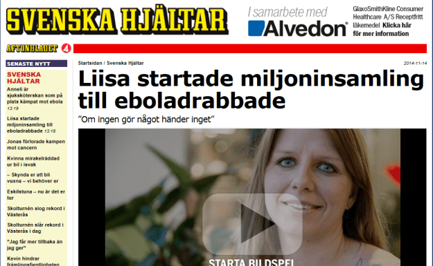 Svenska hjältar Liisa