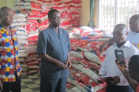 Symbolic presentation to county task force