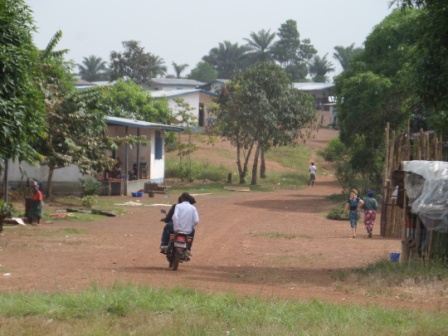A Partial view of Low Cost Village a community developed by the UNHCR for 3000 Sierra Leonean Refugee who reintegrated into Liberian Communities where ebola killed 18 inhabitance 