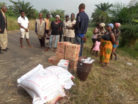 Bentol Victims receive ration