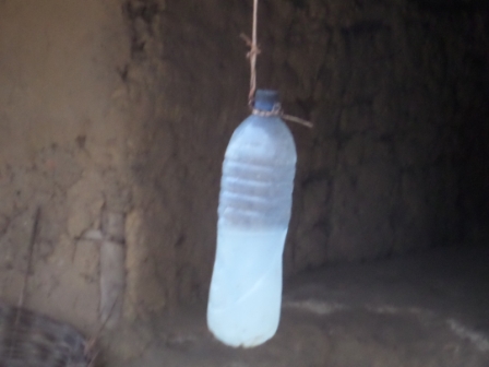 Due to lack of a handwashing bucket, rural community dwellers use bottle which help to further spread contagious diseases