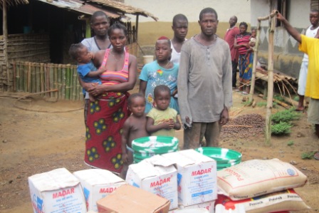 SEFL donates to a quarantine family of 8 in Kangar Town  