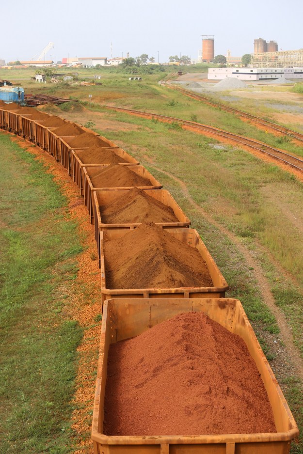 Bättre än guld! Järnmalm från Nimba. 