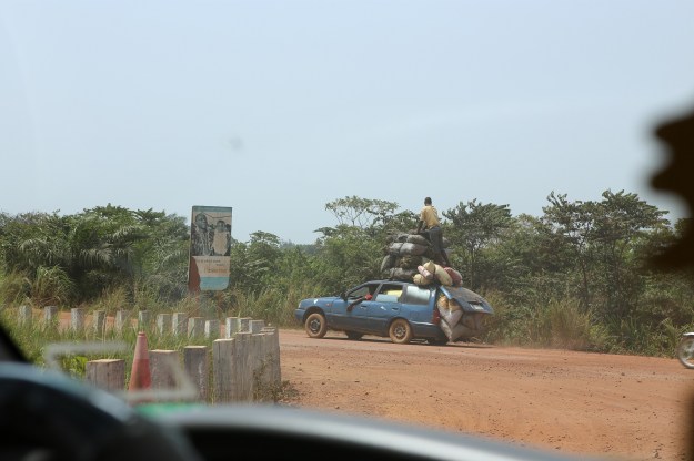 Kan bara gå om man försöker - på marknaden i Buchanan
