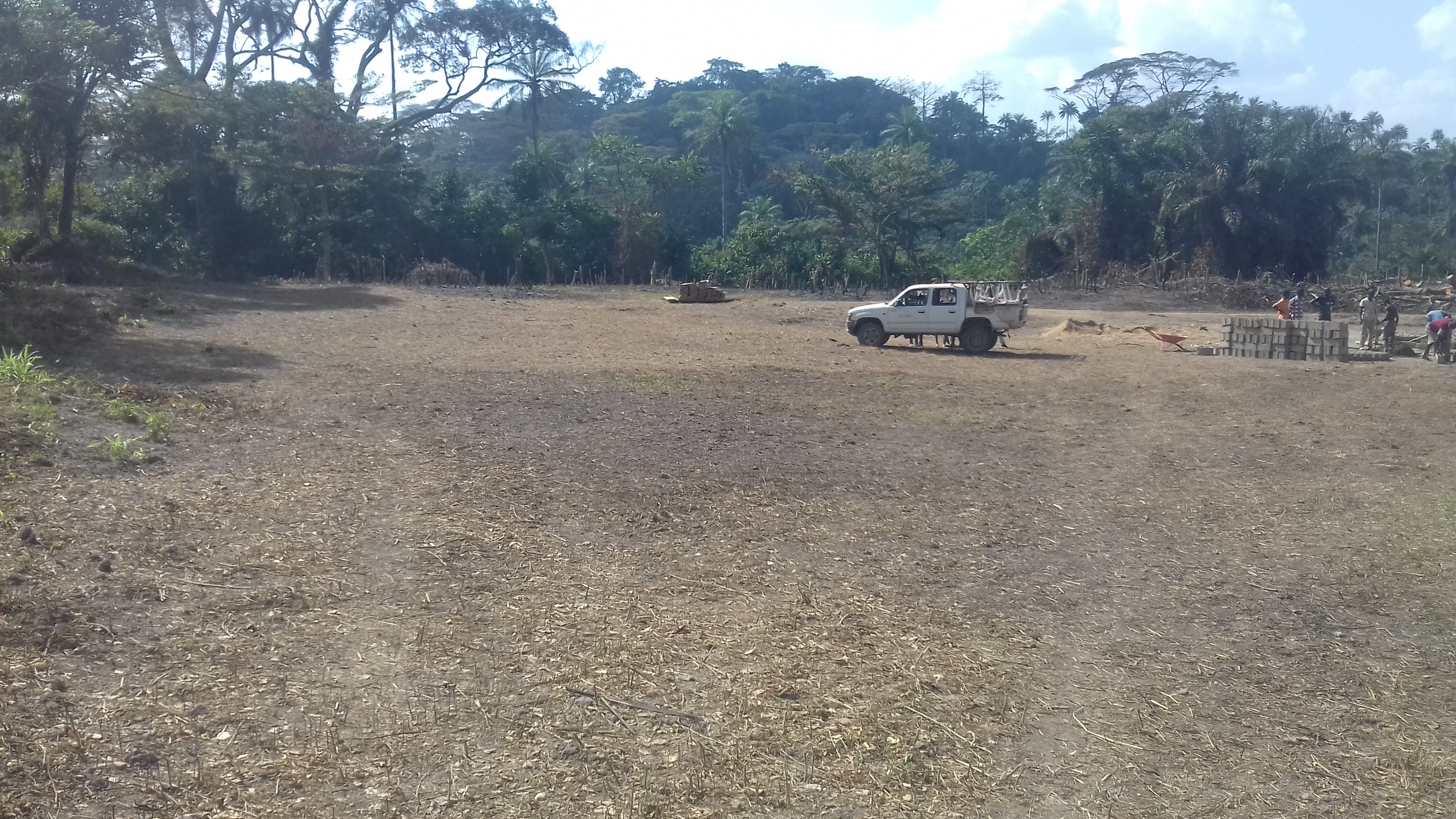 Broad view of Koilahun Project site-before